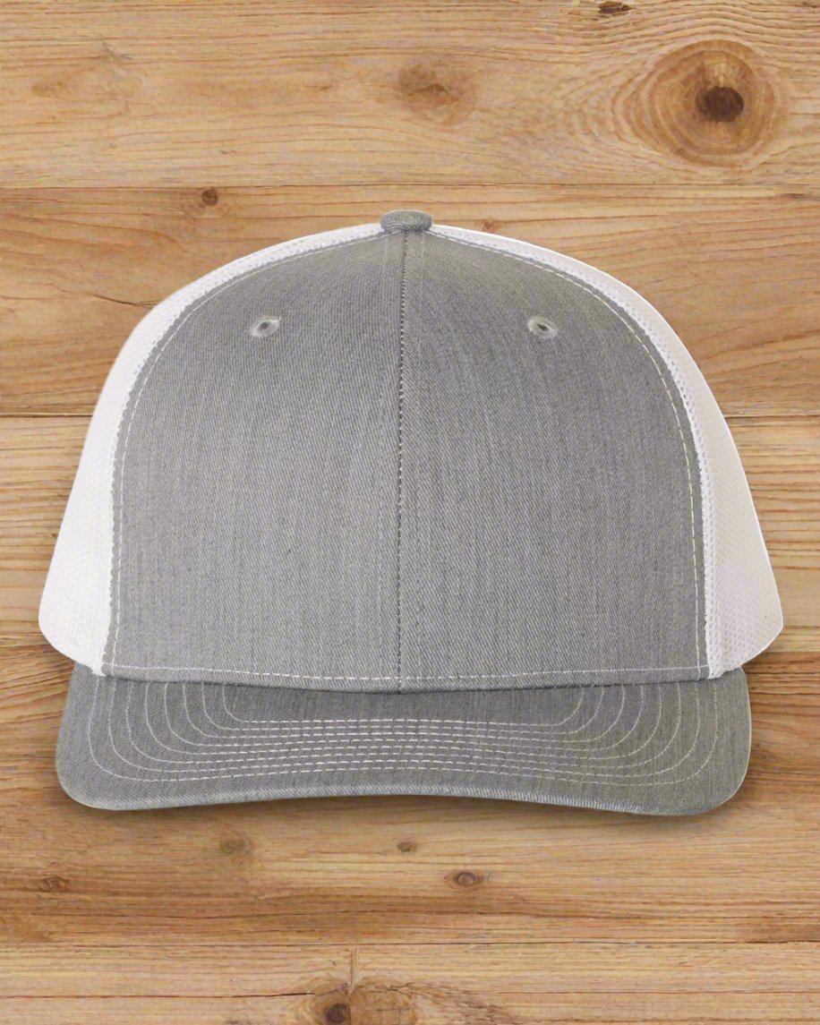 Richardson 112 - Snapback Trucker Cap - HEATHER GRAY